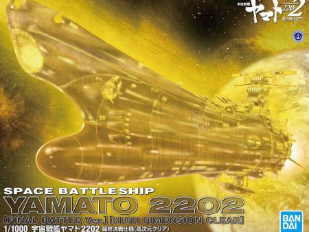 STAR BLAZERS 2202 1 1000 SPACE BATTLESHIP YAMATO 2202 FINAL BATTLE Ver.HIGH DIMENSION CLEAR Online Sale