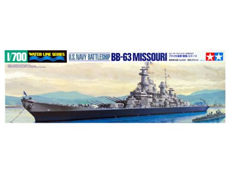 1 700 Waterline Series USS Navy Battleship BB63 Missouri Supply