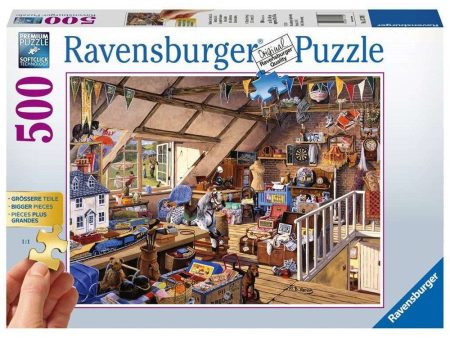 500pc Grandmas Attic Puzzle Supply