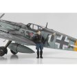 1 48 Bf109G6 14 Hartmann w Figure Cheap