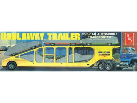 1193 1 25 5Car Haulaway Trailer Plastic Model Kit For Sale