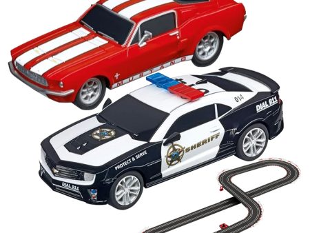 GO!!! On the Run Slot Car Set Online Sale