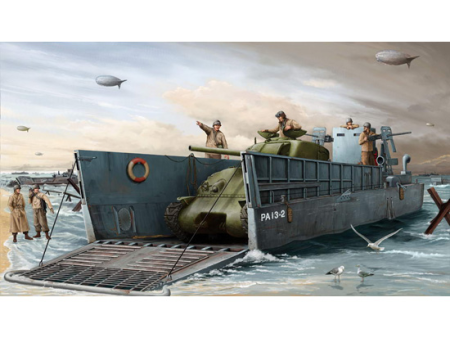 00347 1 35 WW II US Navy LCM3 Landing Craft Plastic Model Kit For Discount